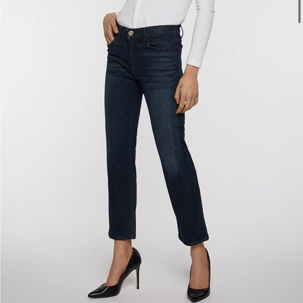 3 x 1 denim skinny leg jean dark wash